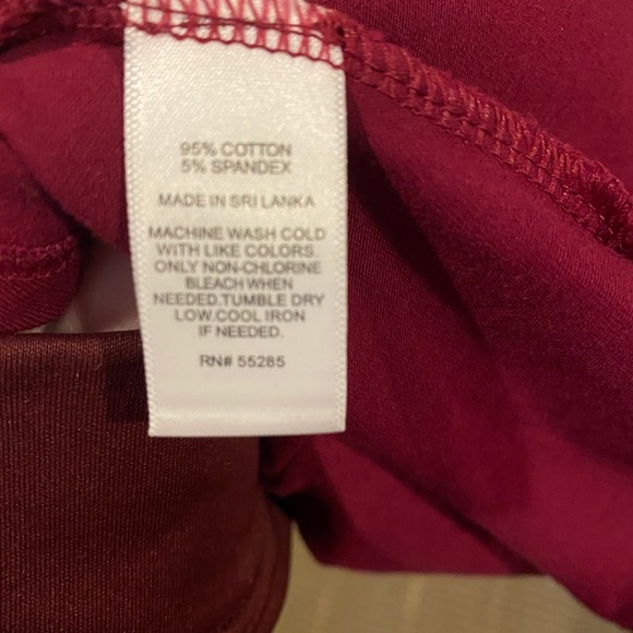 Express One Eleven Raspberry red cami/tank - Picture 4 of 6